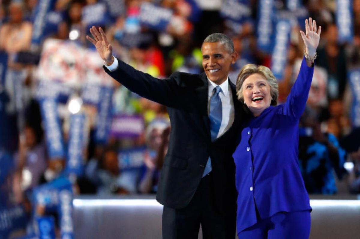 Obama at Democratic convention: Hillary Clinton never quits